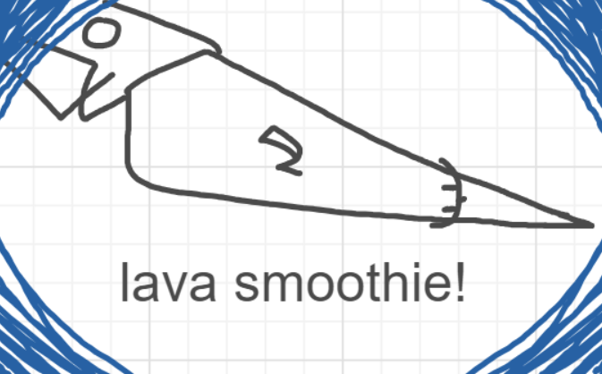 A panel from What's The Point, episode five of the Board Boards object show by Furretwalk/WalkingFurret.